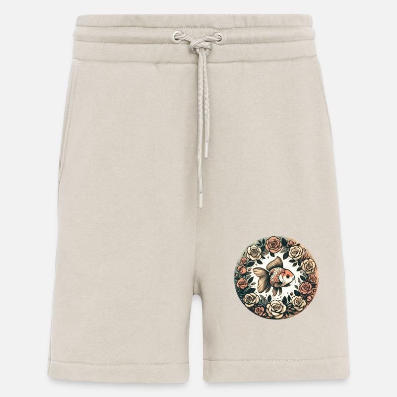 Fancy Oranda Goldfish - Shorts - made by SPREAD - WARM CLAY