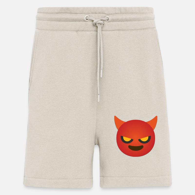 Devil Face - Shorts - made by SPREAD - WARM CLAY