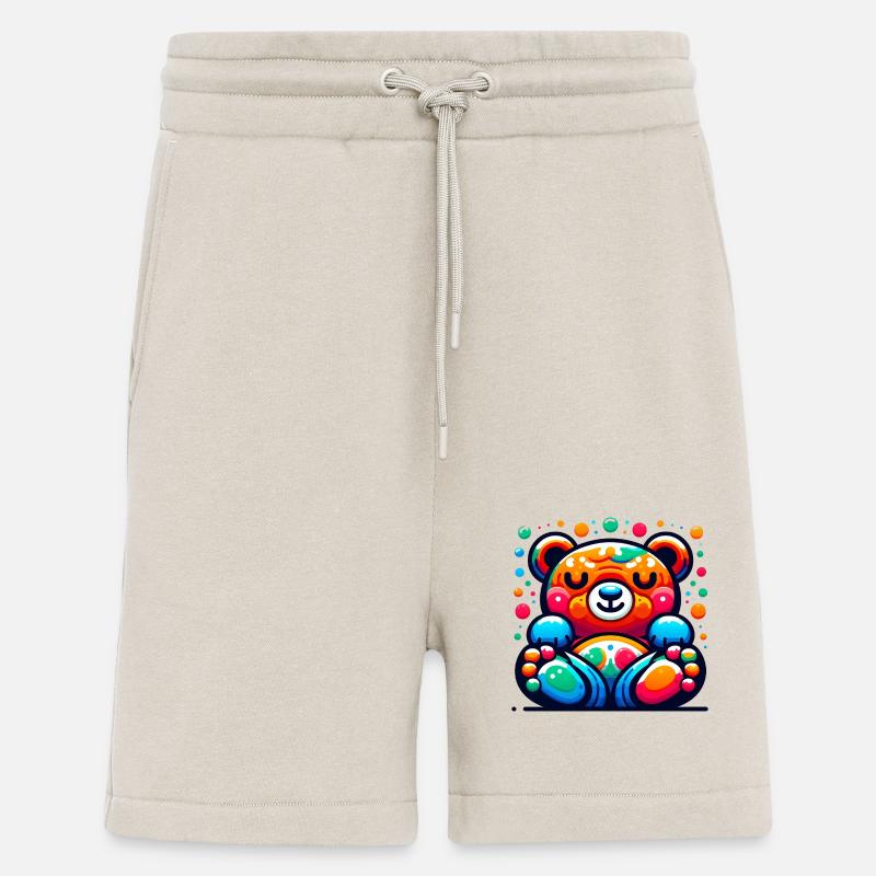 Bunter Daddy Beer - Shorts - made by SPREAD - WARM CLAY