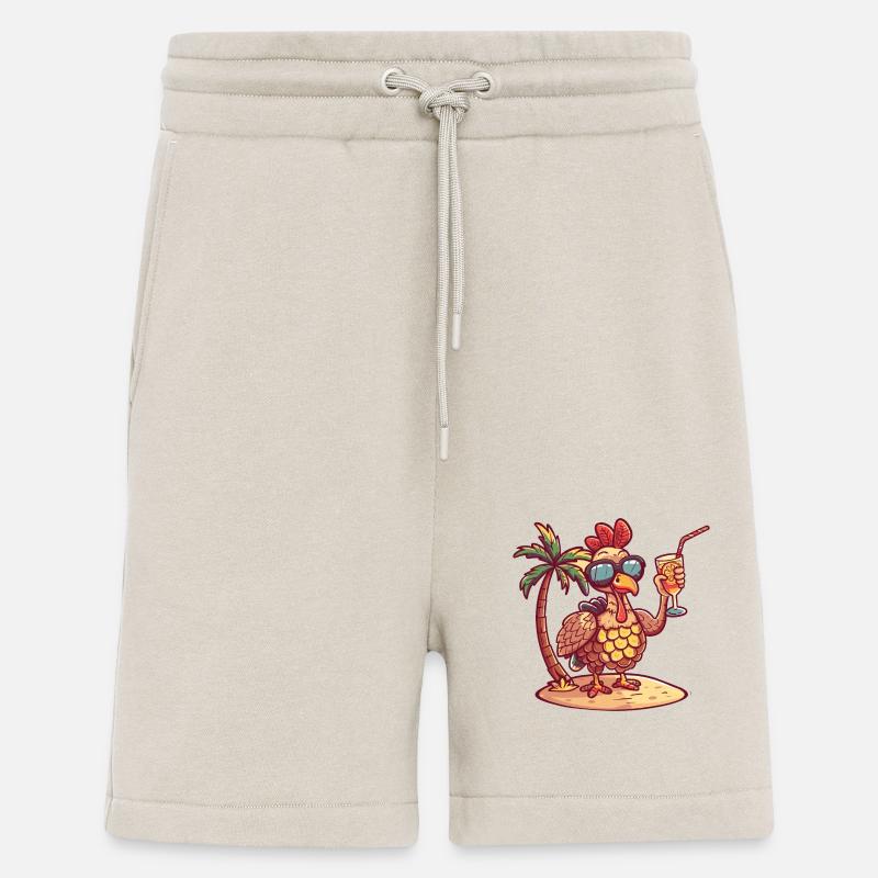Truthan Sommer Strand Comic - Shorts - made by SPREAD - WARM CLAY
