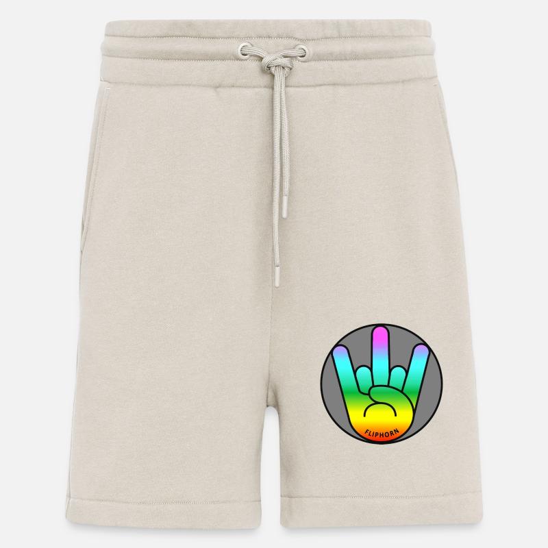 Fliphorn Iconic Design - Shorts - made by SPREAD - WARM CLAY