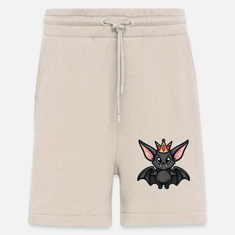 Fledermaus Comic Krone - Shorts - made by SPREAD - WARM CLAY