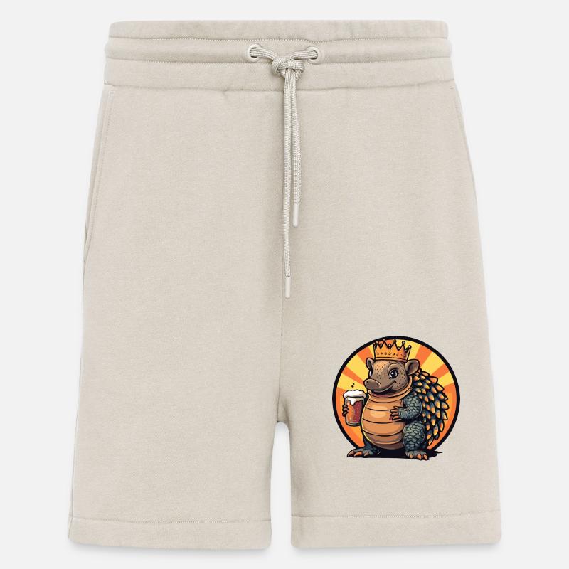 Gürteltier Bier Comic - Shorts - made by SPREAD - WARM CLAY