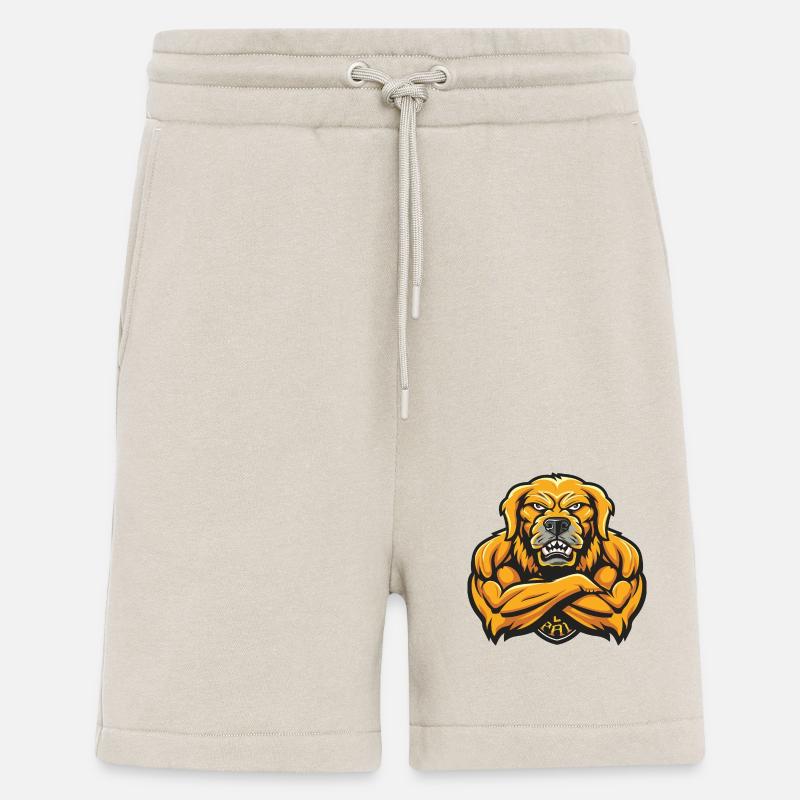 hund comic - Shorts - made by SPREAD - WARM CLAY