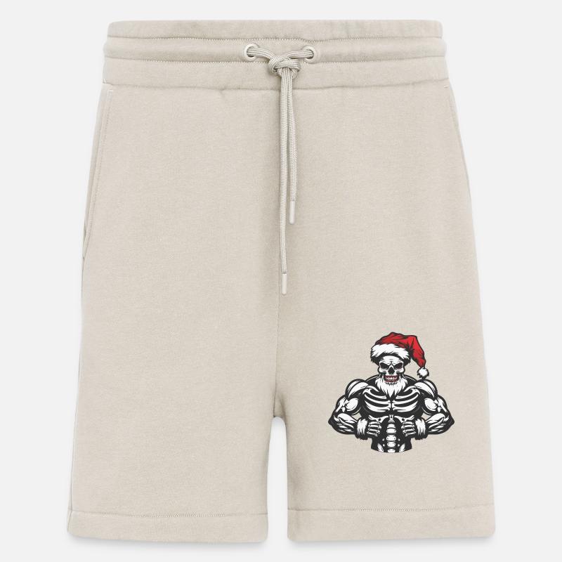 weihnachten skull - Shorts - made by SPREAD - WARM CLAY