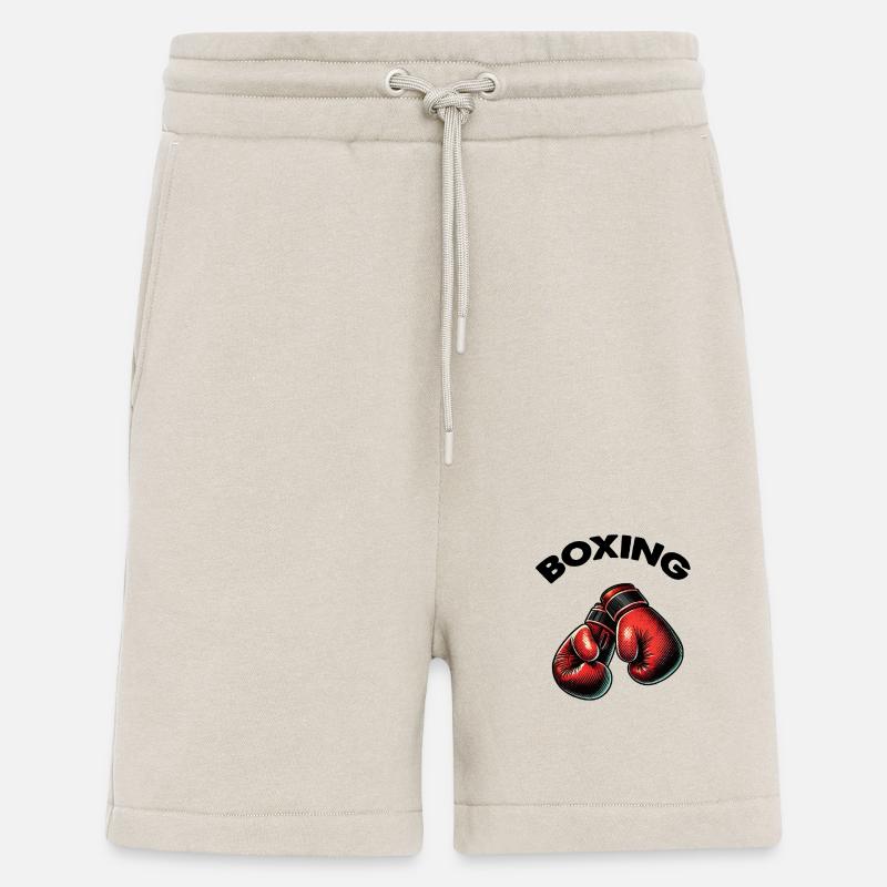 boxe boxe - Short bio décontracté fabriqué en UE - WARM CLAY