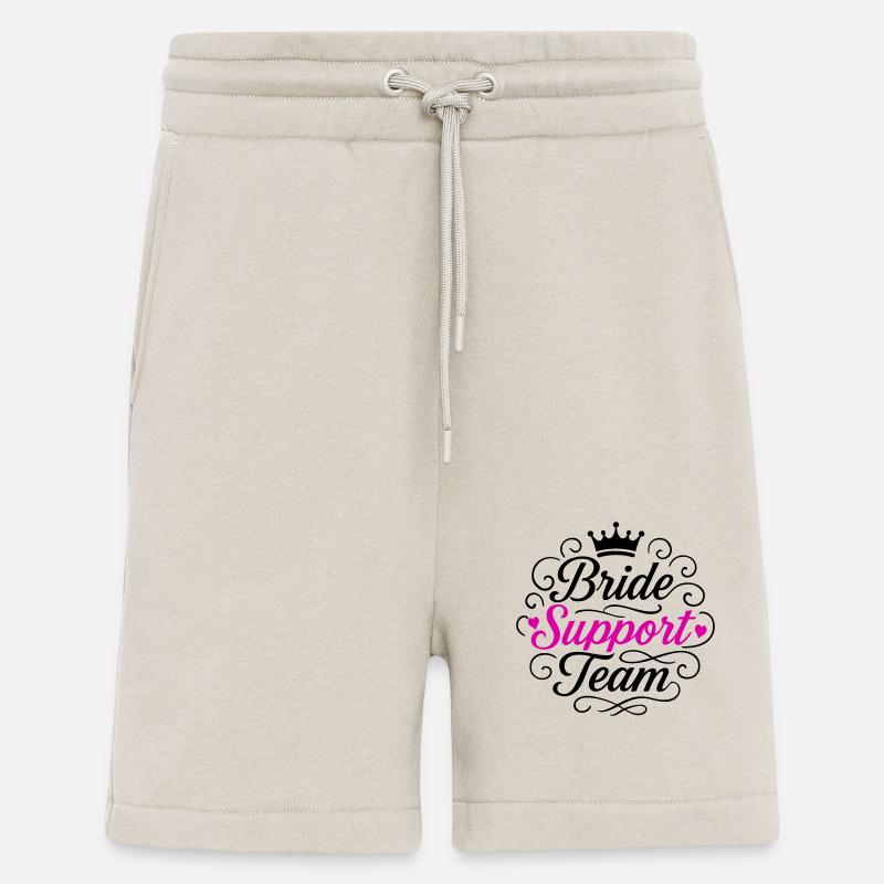 Bride Support Team - Shorts - made by SPREAD - WARM CLAY