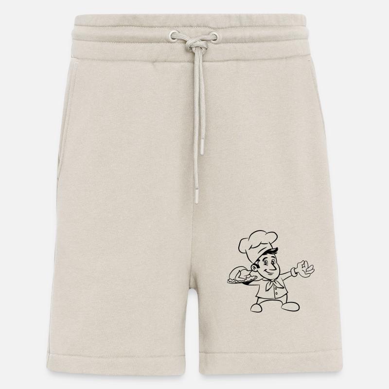 kochen koch hähnchen - Shorts - made by SPREAD - WARM CLAY