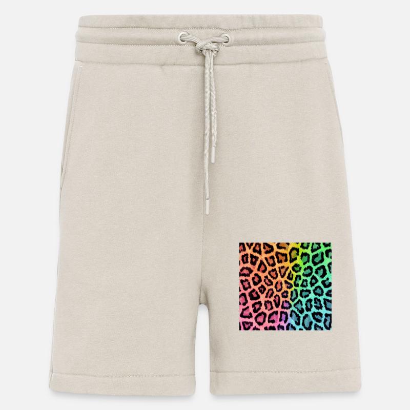 Leopard Leopardenfell Muster - Shorts - made by SPREAD - WARM CLAY