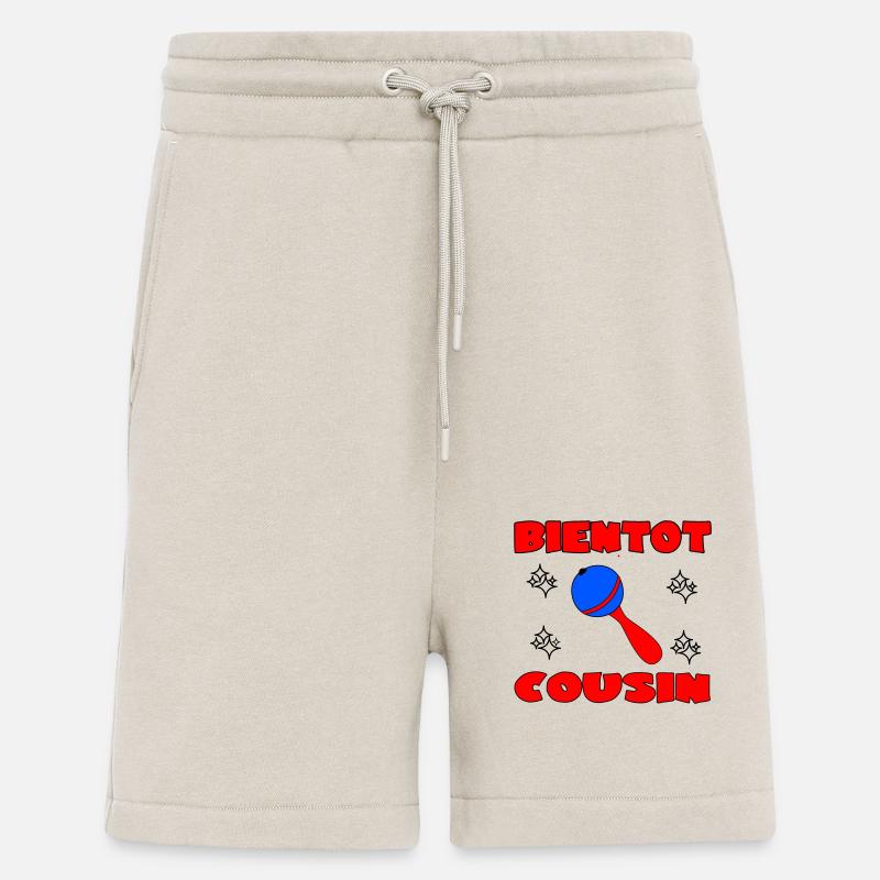 BALDIGER COUSIN - Shorts - made by SPREAD - WARM CLAY