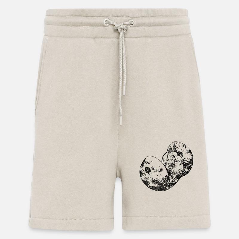 Der Mond ist eine Frucht - Shorts - made by SPREAD - WARM CLAY