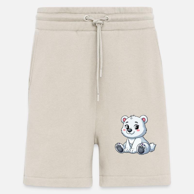 Mädchen Eisbär - Shorts - made by SPREAD - WARM CLAY