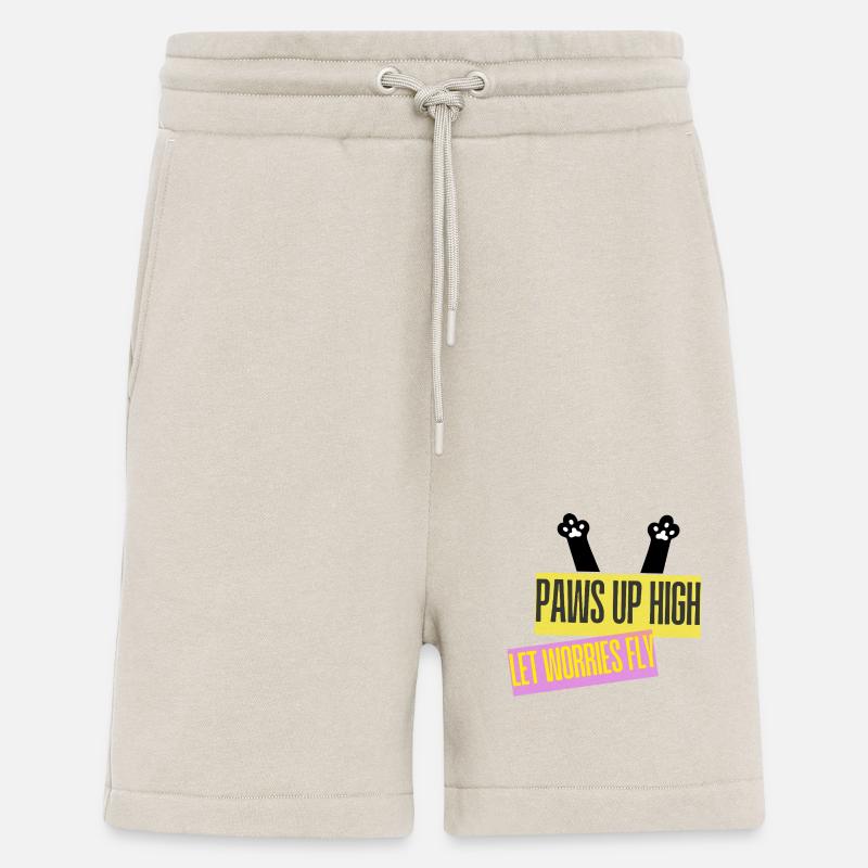 PAWS UP HIGH - Shorts - made by SPREAD - WARM CLAY