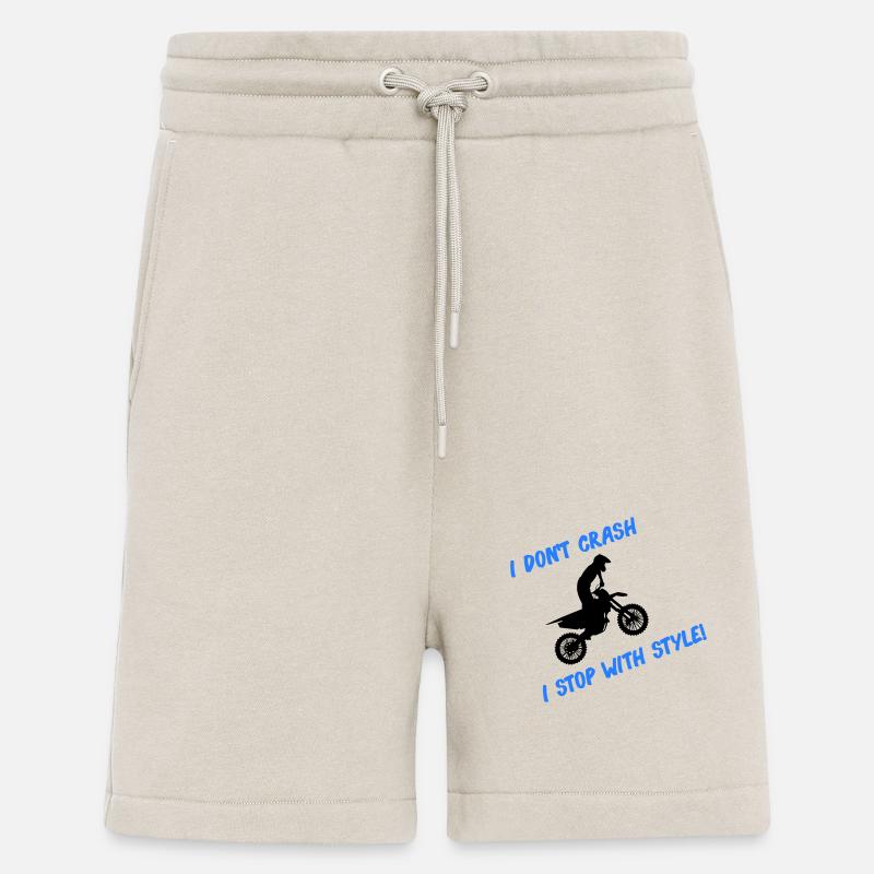 Arrêt de motocross avec style - Short bio décontracté fabriqué en UE - WARM CLAY