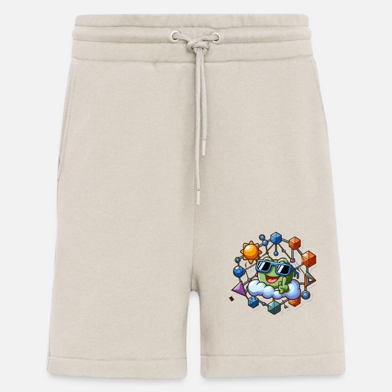 Math Game - Shorts - made by SPREAD - WARM CLAY