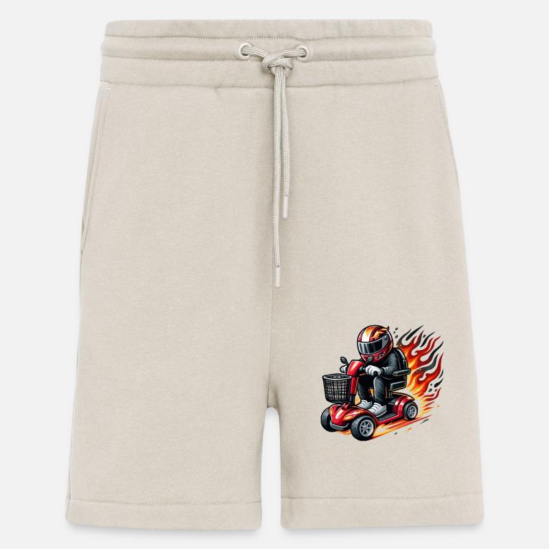 Scooter de course - Short bio décontracté fabriqué en UE - WARM CLAY