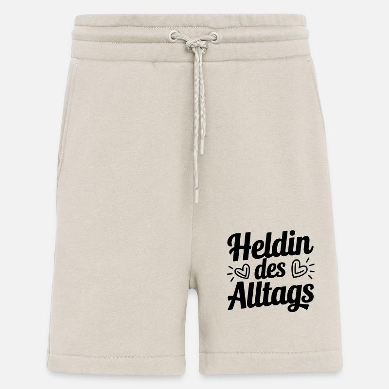 Statement Shirt: Heldin - Shorts - made by SPREAD - WARM CLAY