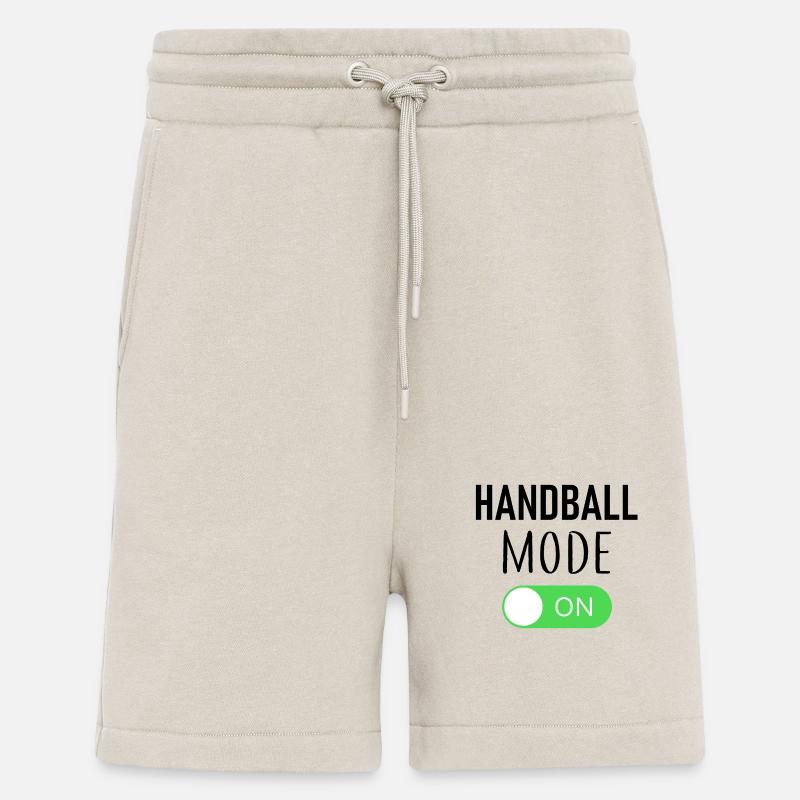 Mode handball aaa activé - Short bio décontracté fabriqué en UE - WARM CLAY