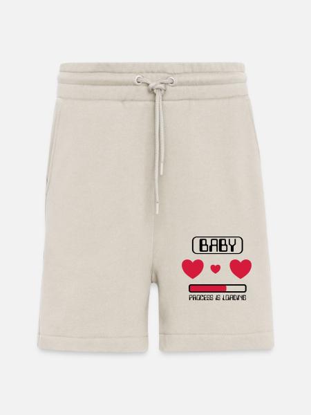 Baby Process is loading - Shorts - made by SPREAD - WARM CLAY
