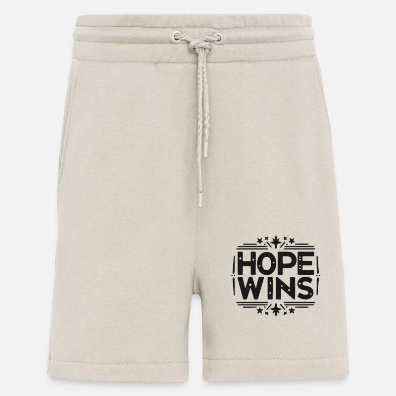 Die Hoffnung gewinnt - Shorts - made by SPREAD - WARM CLAY