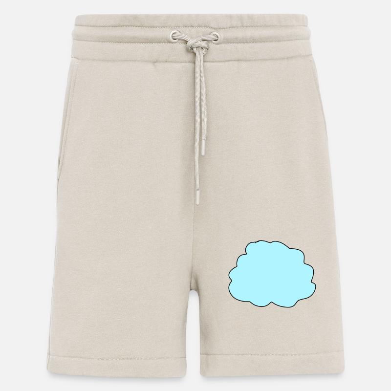 wolke blau symbol - Shorts - made by SPREAD - WARM CLAY