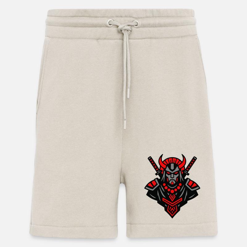 Samurai Devil Warrior - Shorts - made by SPREAD - WARM CLAY