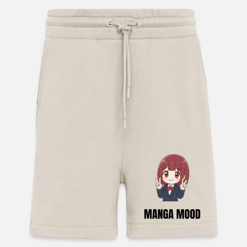Manga Mood - Short bio décontracté fabriqué en UE - WARM CLAY