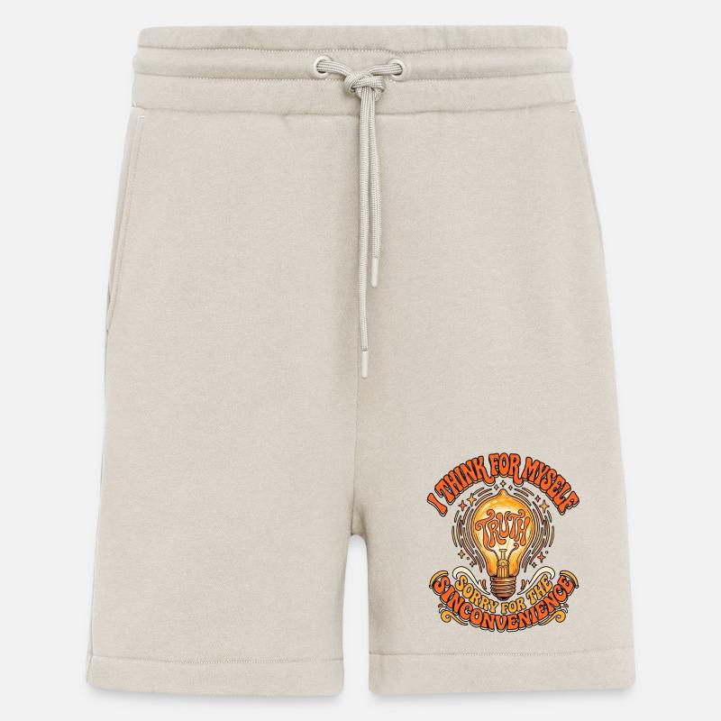 Think For Myself - Shorts - made by SPREAD - WARM CLAY