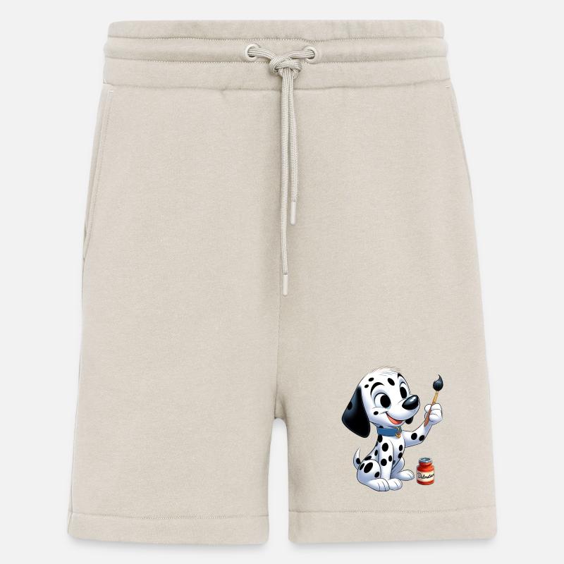 dalmatien 4 - Short bio décontracté fabriqué en UE - WARM CLAY