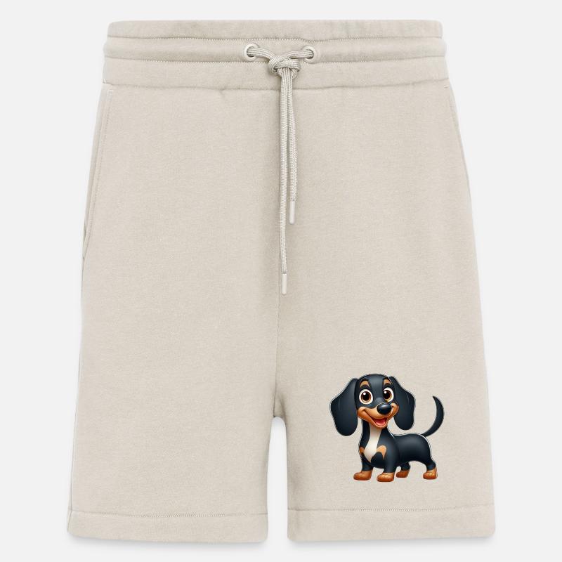 teckel 5 - Short bio décontracté fabriqué en UE - WARM CLAY