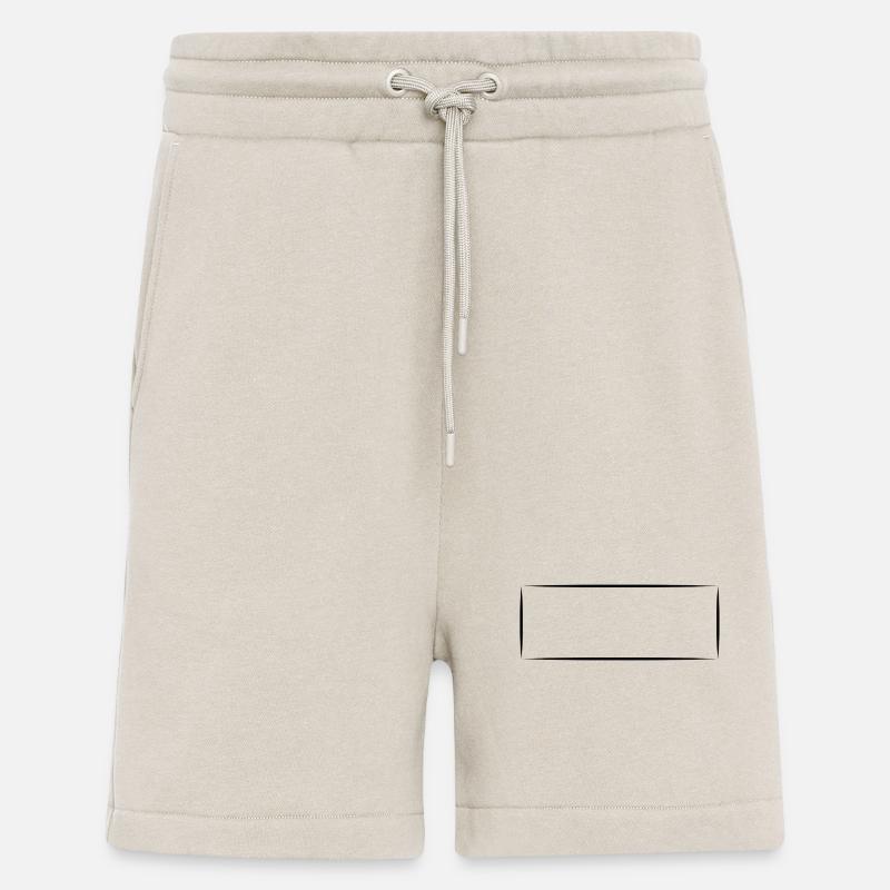 form rechteck viereck - Shorts - made by SPREAD - WARM CLAY
