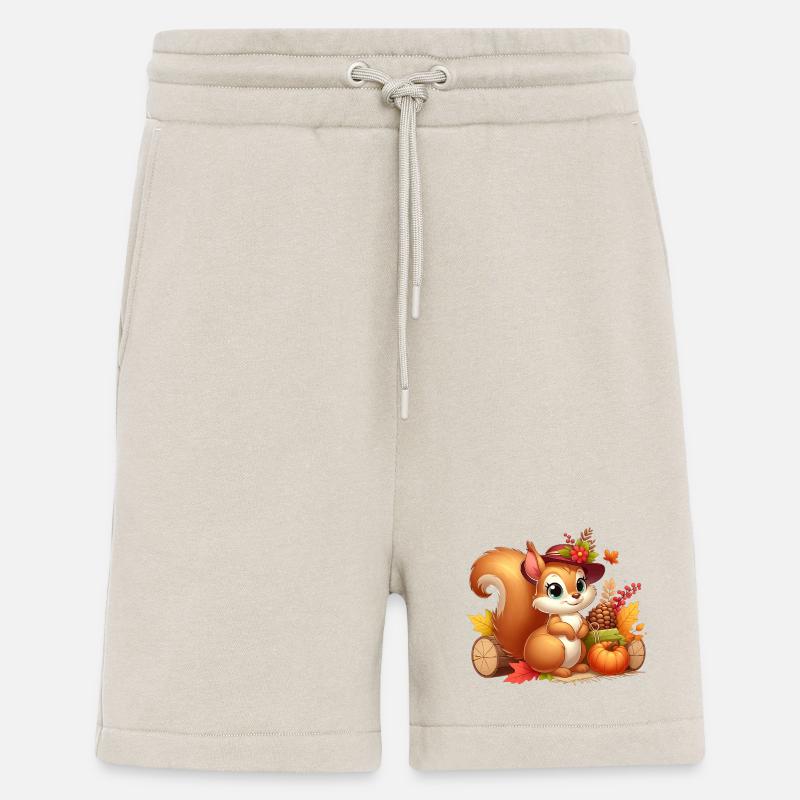 Eichhörnchen Herbst 7 - Shorts - made by SPREAD - WARM CLAY
