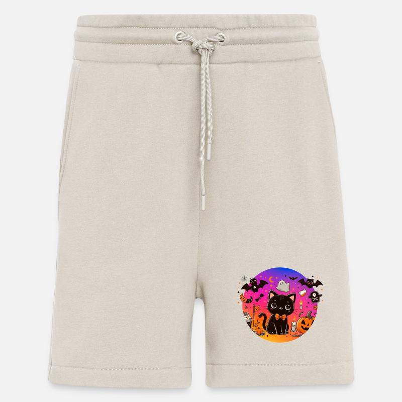 Süßes Kätzchen Halloween - Shorts - made by SPREAD - WARM CLAY