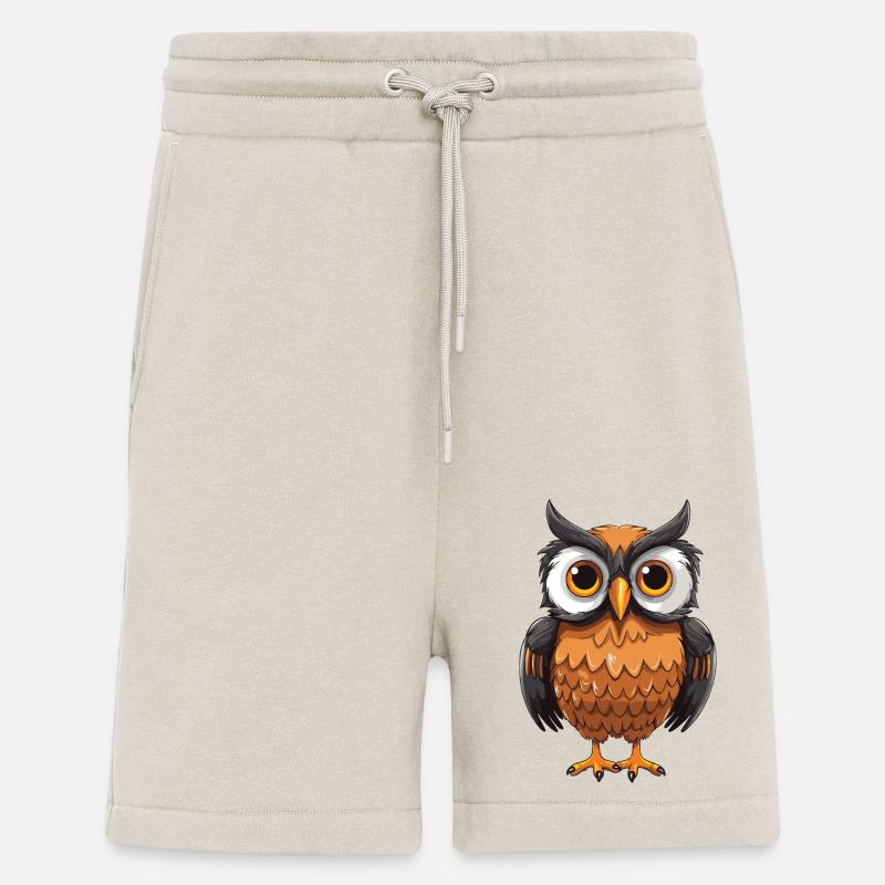 Eule Tier - Shorts - made by SPREAD - WARM CLAY