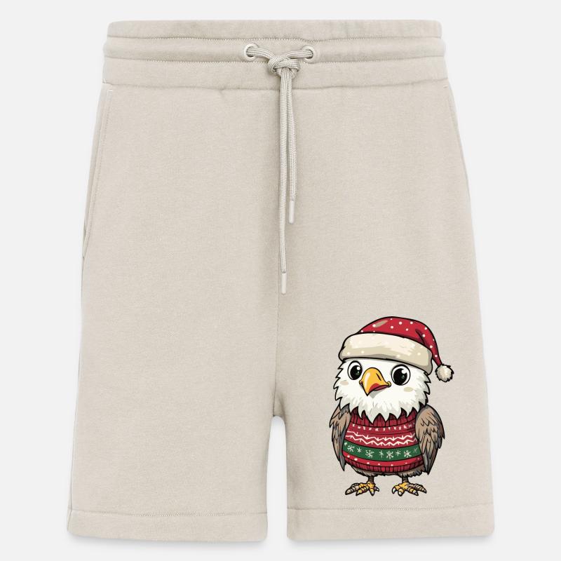 Adler Weihnachten Comic - Shorts - made by SPREAD - WARM CLAY