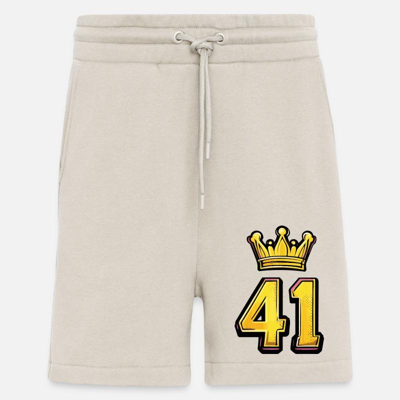41 Number Crown - Shorts - made by SPREAD - WARM CLAY