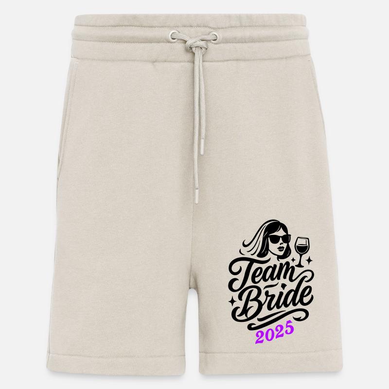 Team Braut 2025 - Shorts - made by SPREAD - WARM CLAY