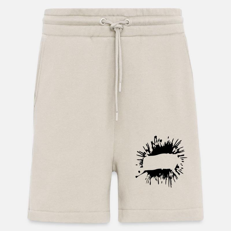 Insert text blobs - Shorts - made by SPREAD - WARM CLAY