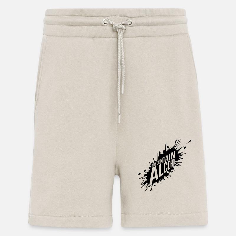May Contain Alcohol Farbklecks - Shorts - made by SPREAD - WARM CLAY
