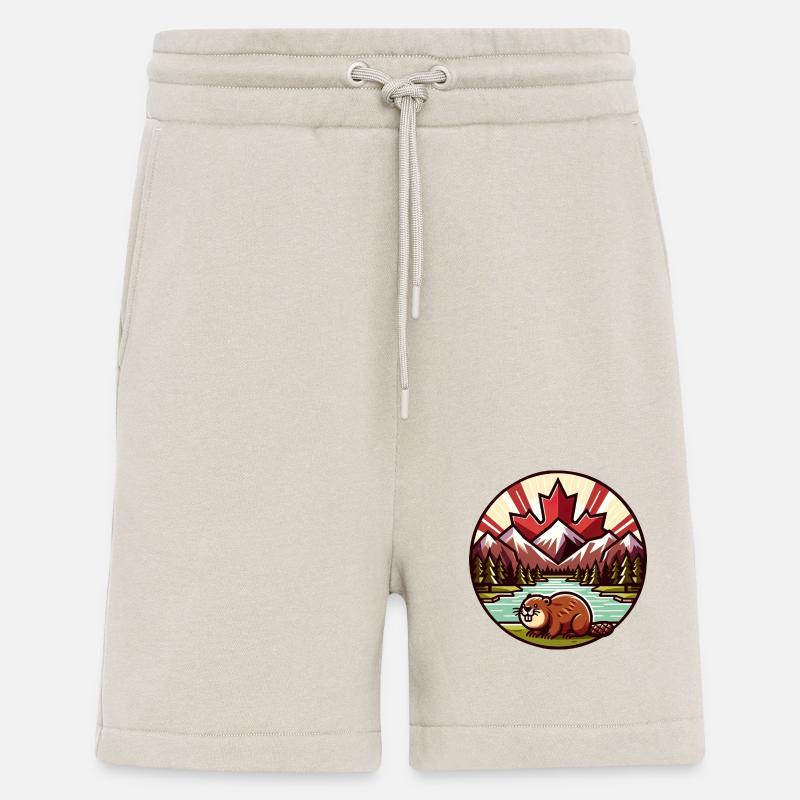 Kanada Bieber 3 - Shorts - made by SPREAD - WARM CLAY