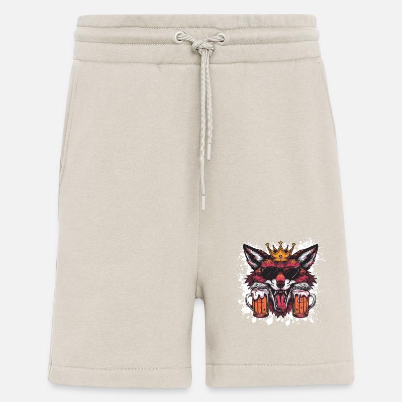 Fuchs Bier Lustig - Shorts - made by SPREAD - WARM CLAY