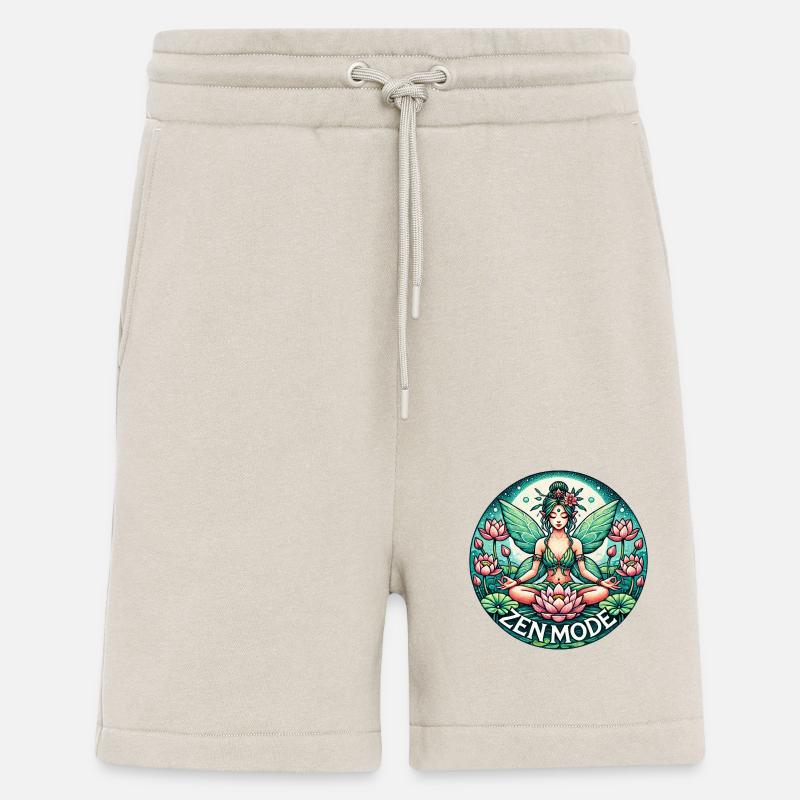 Mode Zen Fée - Short bio décontracté fabriqué en UE - WARM CLAY