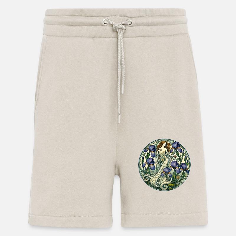 Déesse de l’Iris - Short bio décontracté fabriqué en UE - WARM CLAY