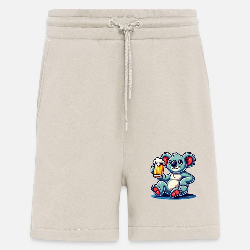 koalabär bier comic - Shorts - made by SPREAD - WARM CLAY
