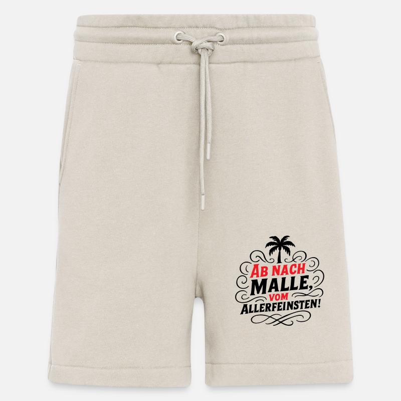 Ab Nach Malle Spruch - Shorts - made by SPREAD - WARM CLAY