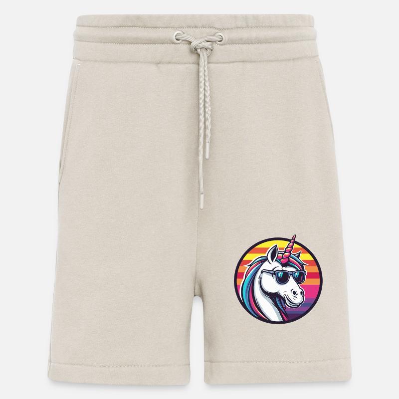 Einhorn Cool Comic - Shorts - made by SPREAD - WARM CLAY