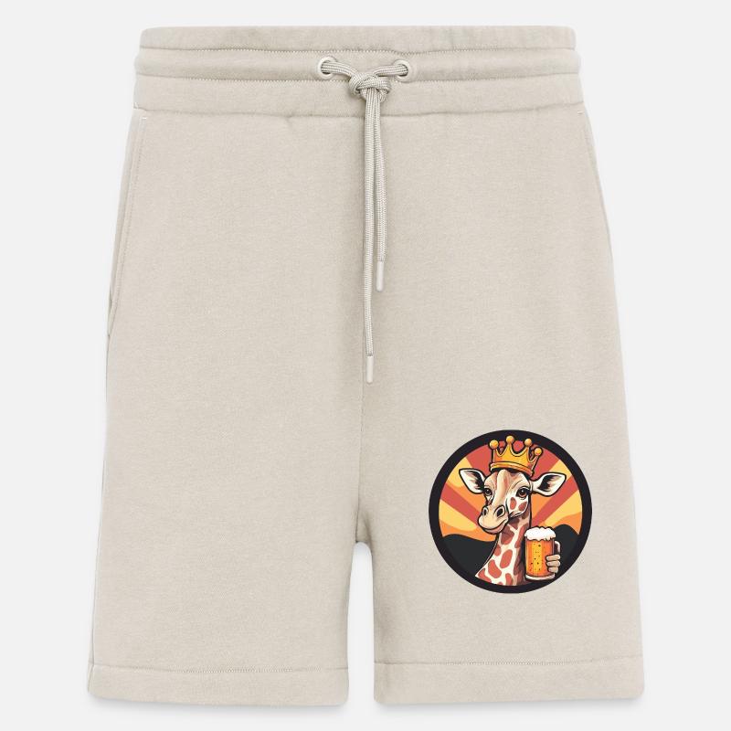 Giraffe Bier - Shorts - made by SPREAD - WARM CLAY