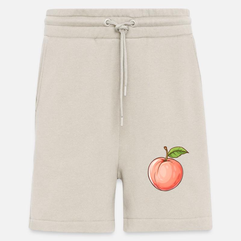 Peach, Peach, Fruit, Fruit - Shorts - made by SPREAD - WARM CLAY