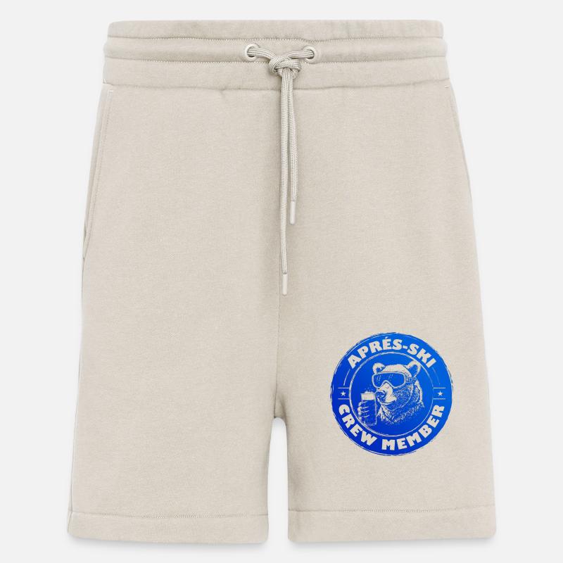Bear après-ski Team Dicton - Short bio décontracté fabriqué en UE - WARM CLAY
