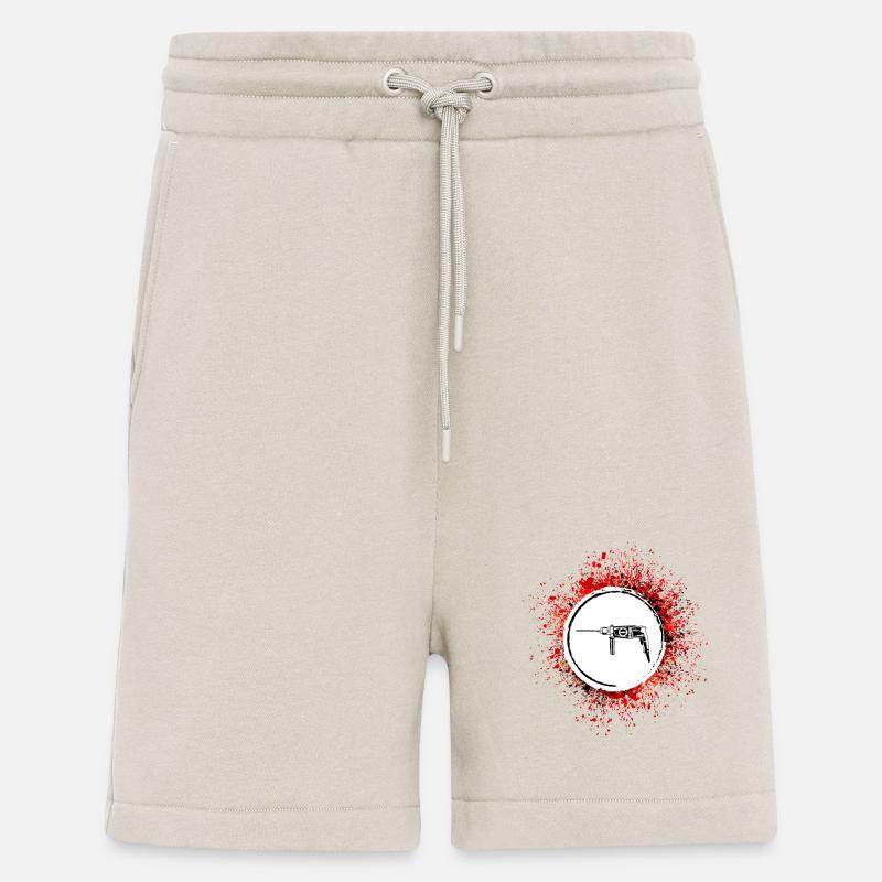 Perceuse électrique Icon Tool - Short bio décontracté fabriqué en UE - WARM CLAY